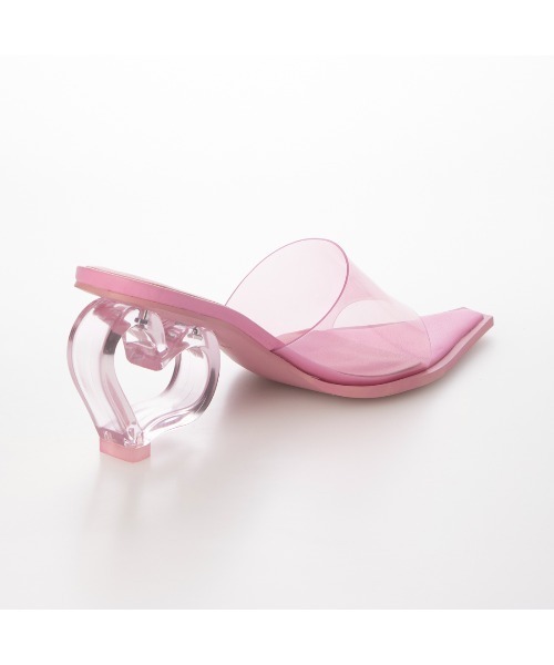 【限定SALE！！】安定感◎Melissa ハート クリアヒールサンダル EVOL サンダル 「EVOL」ハートクリアヒールサンダル BW23809