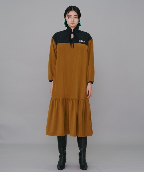 NON TOKYO（ノントーキョー） ワンピース FLARE SLEEVE FLEECE ONE