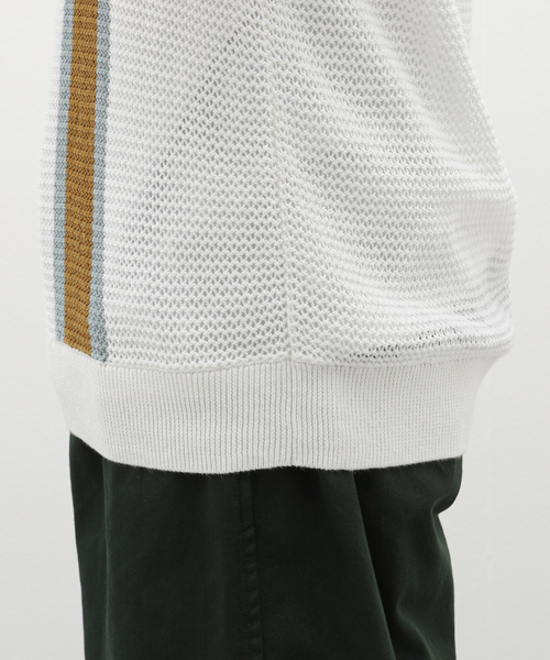 FRED PERRY（フレッドペリー） ポロシャツ 半袖 OPEN KNIT SHIRT K7638