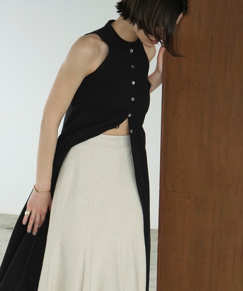 CLANE（クラネ） ワンピース AMERICAN SLEEVE LINEN ONEPIECE