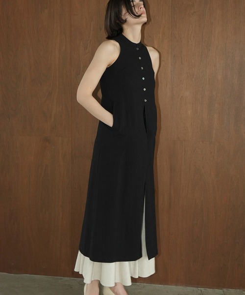 CLANE（クラネ） ワンピース AMERICAN SLEEVE LINEN ONEPIECE