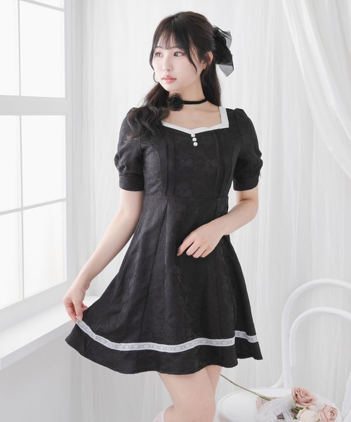 Love Mine Rose ワンピース フラワーゼリープリントミディワンピース｜ピンクハウス
