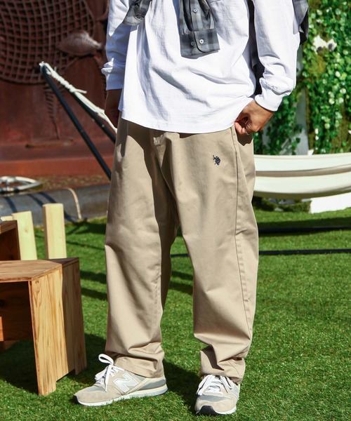U.S. POLO ASSN.（ユーエスポロアッスン） ワイドパンツ ジーンズ ワン