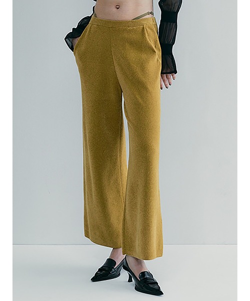 SORIN（ソリン） パンツ Velour Yarn Metallic Ribbon Pants