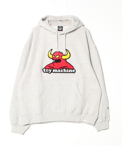 ［美品］トイマシーンパーカー　toy machine TOY MACHINE トイマシーン パーカー メンズ フルジップ ビック