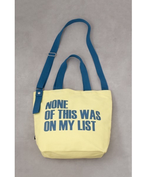AZUL BY MOUSSY トートバッグ 2WAYカラーロゴトートバッグ
