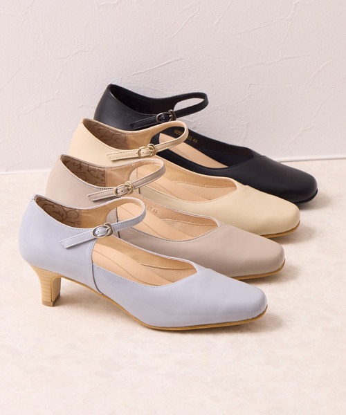 HIMIKO パンプス 「Made in Japan」「卑弥呼」「撥水」5cmヒール