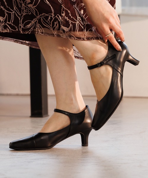 HIMIKO パンプス 「Made in Japan」「卑弥呼」「撥水」5cmヒール