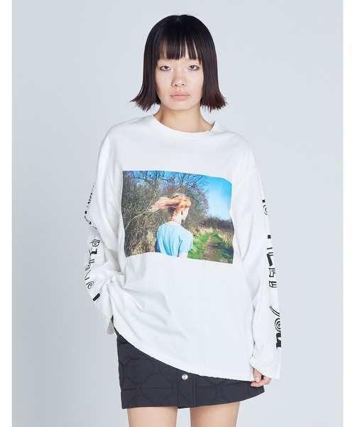 tシャツ Little Sunny Bite Valerie Phillips x little sunny bite photo long te