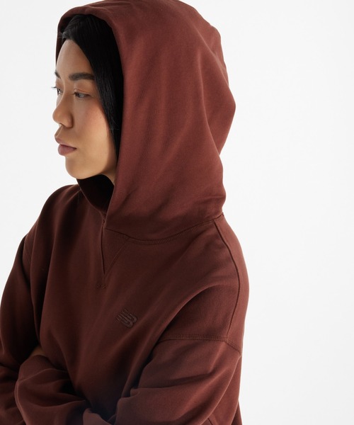 New Balance パーカー Athletics スウェットフーディ レディース