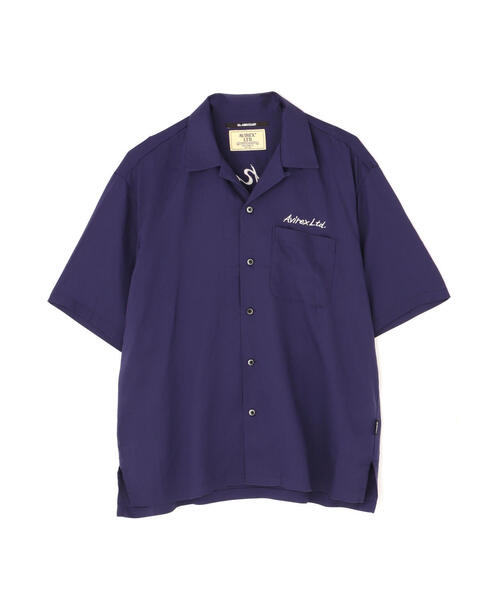 【AVIREX】ビッグ刺繍ロゴ ワッペン 双龍 ドラゴン 半袖Tシャツ 2XL AVIREX シャツ DOUBLE DRAGON SOUVENIR SHIRT / ダブルドラゴン