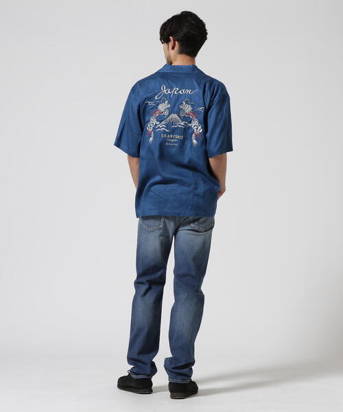 トップス AVIREX DOUBLE DRAGON SOUVENIR SHIRT DOUBLE DRAGON SOUVENIR SHIRT / ダブルドラゴン スーベニア