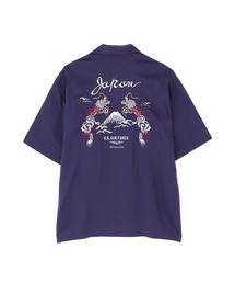 シャツ DOUBLE DRAGON SOUVENIR SHIRT / ダブルドラゴン スーベニア 半袖シャツ / AVIREX / アヴィレックス メ｜ZOZOTOWN Yahoo!店