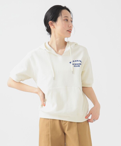 パーカー 「別注」RUSSELL ATHLETIC / プリント フーディー レディース