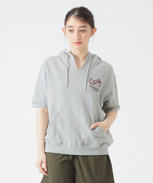パーカー 「別注」RUSSELL ATHLETIC / プリント フーディー レディース Russell Athletic パーカー 「別注」RUSSELL ATHLETIC