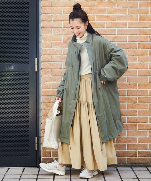 FREAK'S STORE（フリークスストア） モッズコート フリ- ベージュ