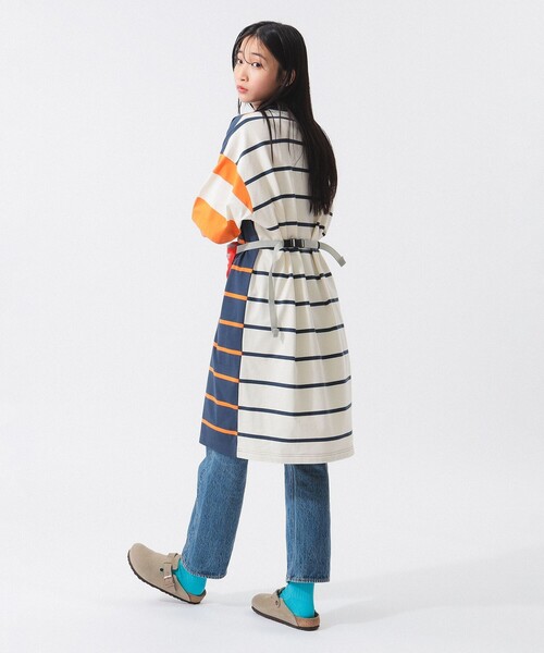 Champion ワンピース 「別注」Champion / ボーダー クレイジー