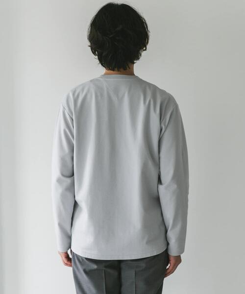 URBAN RESEARCH DOORS tシャツ 「イージーケア」ポンチ ロング