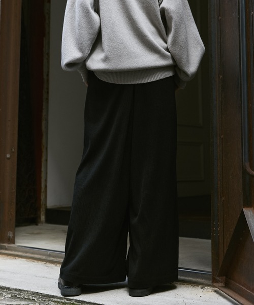 「remer」 コーデュロイパンツ LARGE グレイッシュベージュ メンズ_画像7