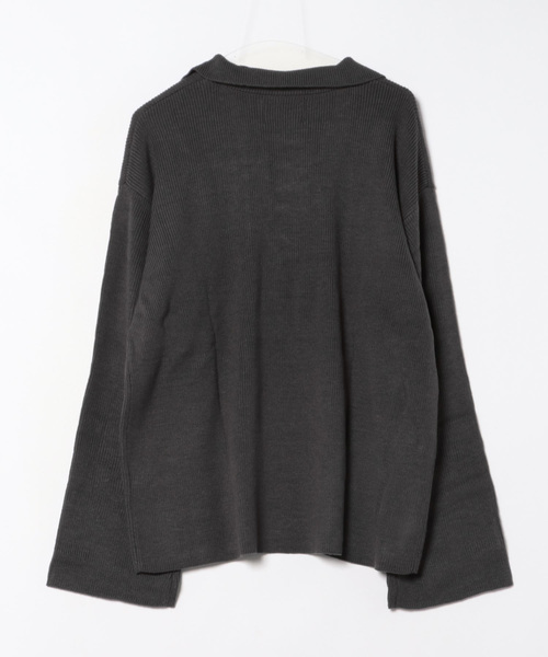 「nemne store」 長袖ニット MEDIUM アイボリー レディース_画像2