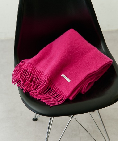 未使用新品：Whim Gazette: ストール Whim Gazette（ウィム ガゼット） ストール FREE ピンク レディース