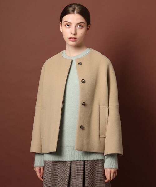 ドレステリア　ノーカラージャケット　34 XS コート　DRESSTERIOR DRESSTERIOR（ドレステリア） ジャケット ノーカラージャケット