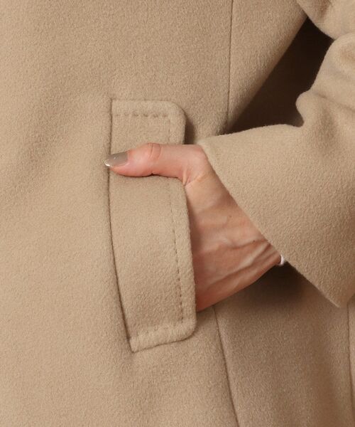 DRESSTERIOR（ドレステリア） ノーカラージャケット 38 ベージュ