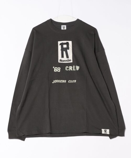 Romon tシャツ Romon Big Silhouette L/S T-shirts メンズ レディース