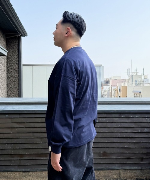 Romon tシャツ Romon Big Silhouette L/S T-shirts メンズ レディース