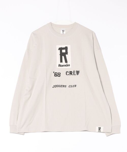 Romon tシャツ Romon Big Silhouette L/S T-shirts メンズ レディース