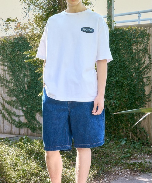 RVCA（ルーカ） ワイドパンツ ジーンズ メンズ 24/7 SHORT ショート