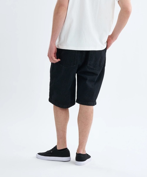 ルーカ☆黒デニムショートパンツ☆RVCA 【日本に在庫あり】51 RVCA ジーンズ メンズ 24/7 SHORT ショートパンツ 「2025年春夏