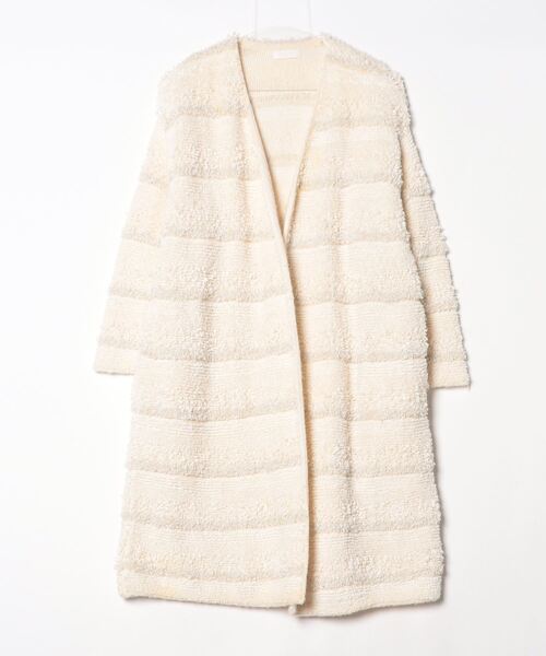 Ballsey カーディガン Ballsey（ボールジィ） 【Ballsey】フラッフィーヤーン クルーネック