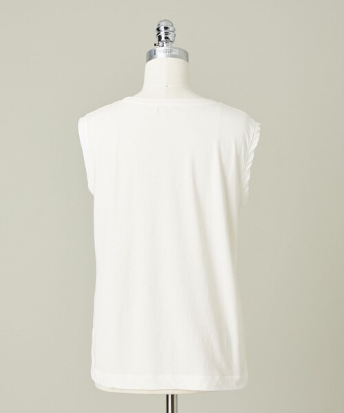 tシャツ 「conte」クルーネック  ノースリーブTシャツ レディース UNITED ARROWS｜<conte>クルーネック ノースリーブTシャツ