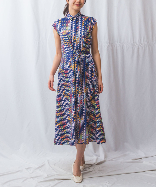 ナラカミーチェ（NARACAMICIE）/【NALACARA】カラフルチェーンワンピース NARACAMICIE（ナラカミーチェ） ワンピース 「NALACARA」カラフル