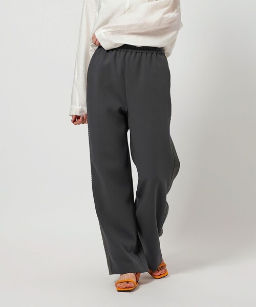 新品未使用　BEAUTY&YOUTH レースパンツ BEAUTY＆YOUTH UNITED ARROWS パンツ サイドレース ー