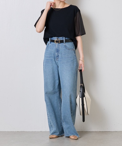 「COLLAGE GALLARDAGALANTE」 半袖Tシャツ FREE ミント レディース COLLAGE GALLARDAGALANTE 「COLLAGE GALLARDAGALANTE」 半袖T