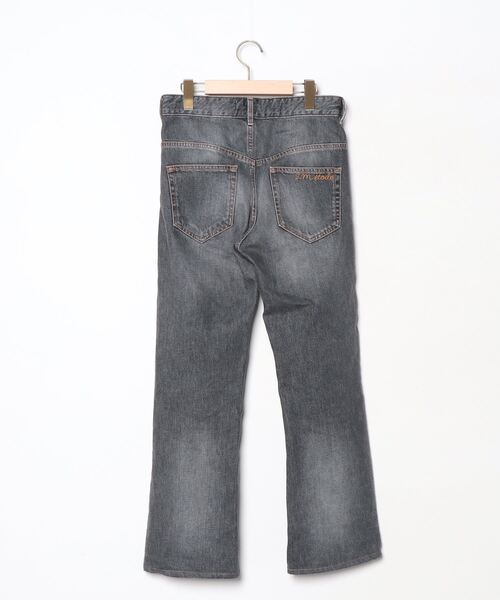 ISABEL MARANT デニムパンツ グレー 2305225E0006 ISABEL MARANT 「ISABEL MARANT」 加工デニムパンツ 34 グレー