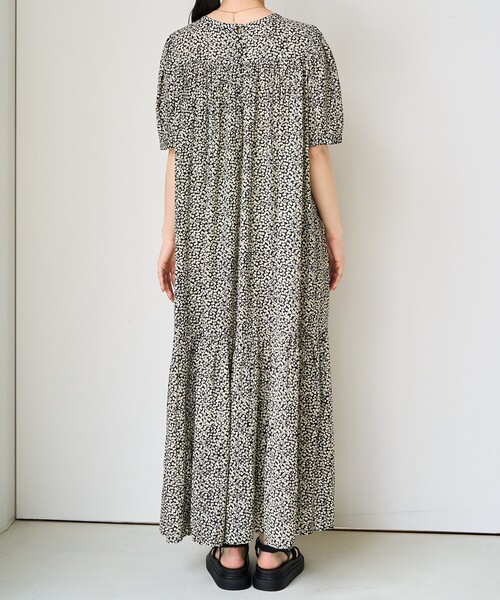 FREAK'S STORE ワンピース 限定展開 花柄 マキシ 半袖