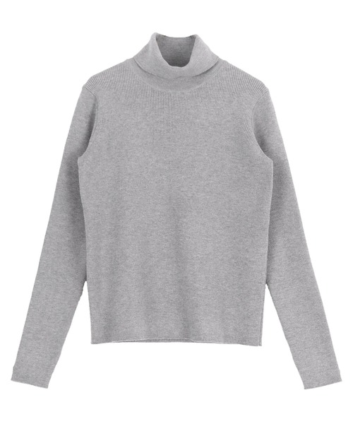 「ur's」 タートルネックニット M ブラック レディース_画像4