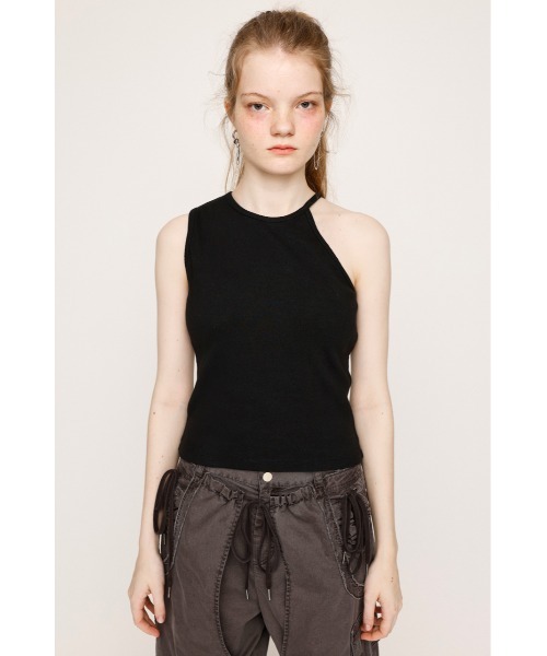 【美品】ASYMMETRY CUP CAMISOLE SLY キャミソール ASYMMETRY CUP IN HALTER CAMI アシンメトリー