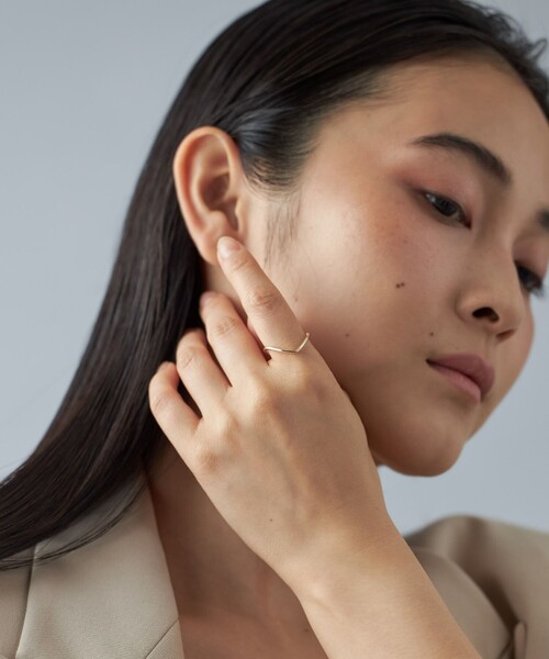 Jouete（ジュエッテ） 指輪 リング 「レイヤー」 K10YG リング マルチ