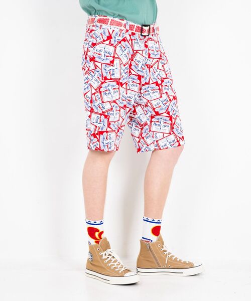 HYSTERIC GLAMOUR　ショートパンツ　総柄 HYSTERIC GLAMOUR ヒステリックグラマー ストレッチ ハワイアン