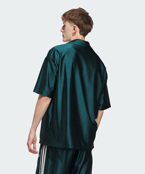 アディダスオリジナルス　サマー シューティングトップ 半袖シャツ　2XL adidas シャツ サマー シューティングトップ Shooting Top