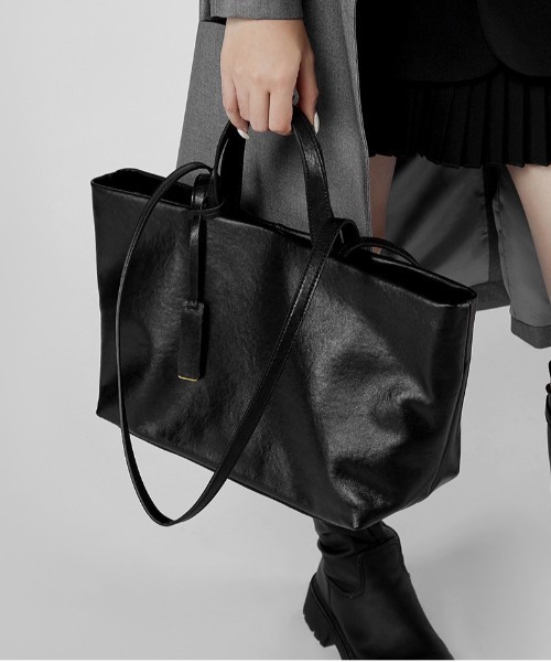 トートバッグ 「 NiiNa / ニーナ 」高品質牛革2wayシックワンハンドル 