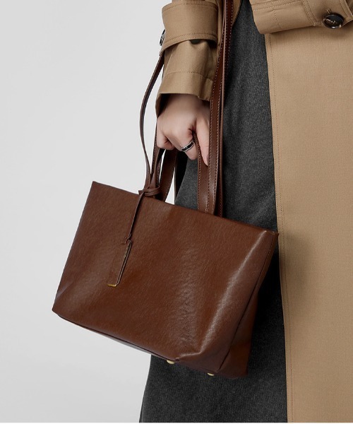 トートバッグ 「 NiiNa / ニーナ 」高品質牛革2wayシックワンハンドル 