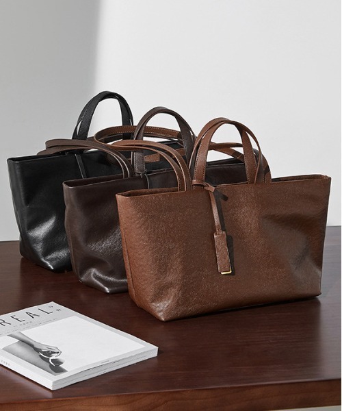 トートバッグ 「 NiiNa / ニーナ 」高品質牛革2wayシックワンハンドル