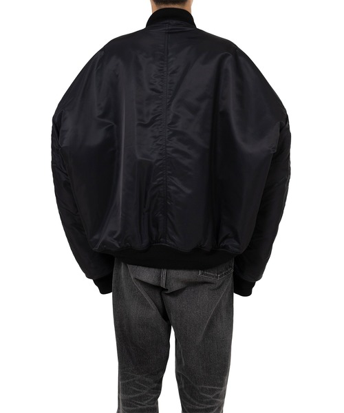 ブルゾン アウター Front Layered Flight Jacket メンズの画像