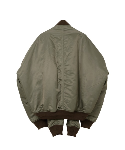 ブルゾン アウター Front Layered Flight Jacket メンズの画像
