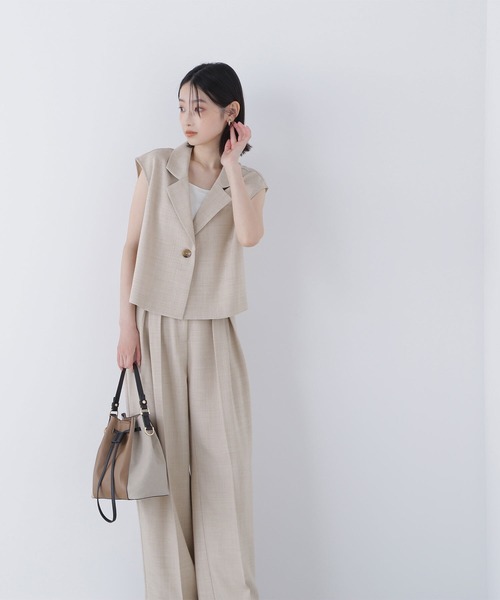 NATURAL BEAUTY BASIC パンツドレス 「Oggi8月号掲載